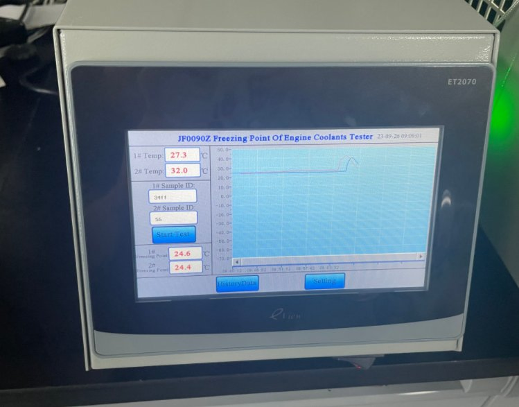 ASTM D1177 Laboratory Instruments Oil Testing Equipment Freezing Point Meter Fuel Oil Lubricant Testing Device