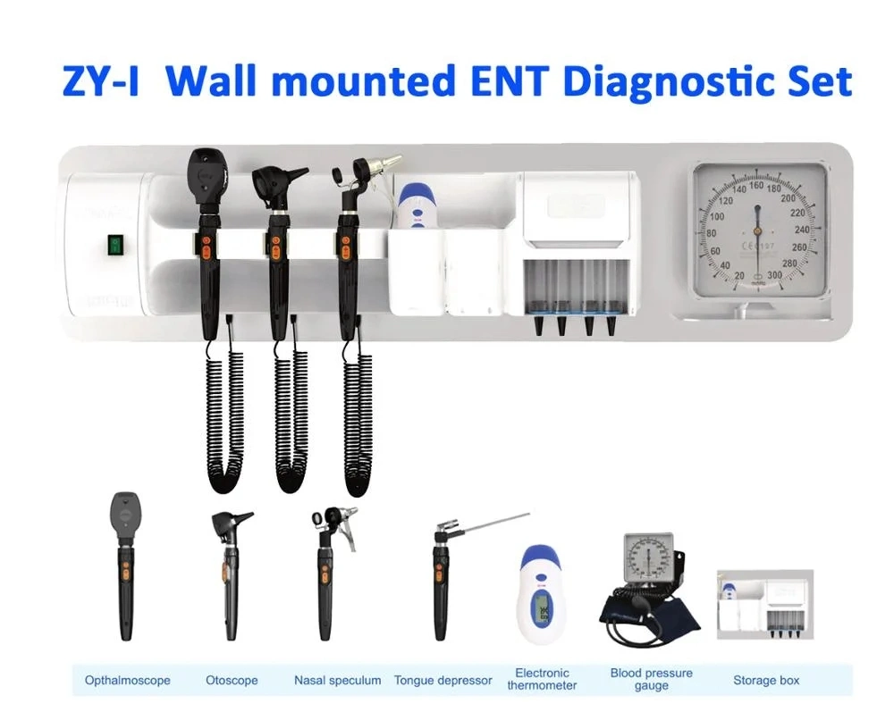 Medical Zy-I Wall Mounted Ent Diagnostic Set, New Technology Product to Launch