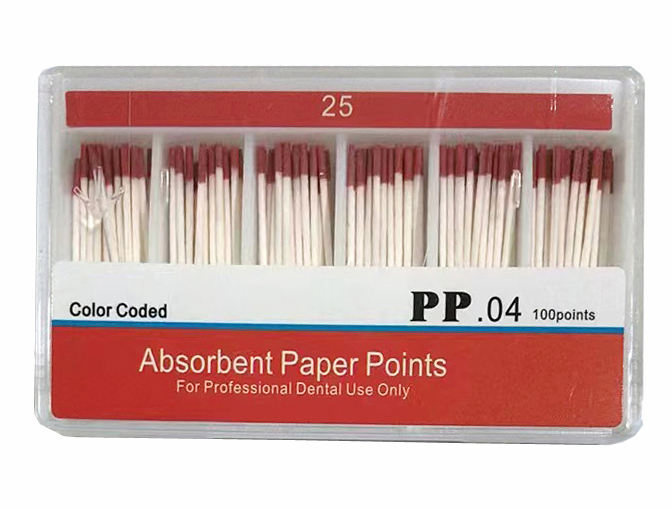Manual Dental Absorbent Paper Points F1/F2/F3/F4/F5 Dental Material (YQD3-4)