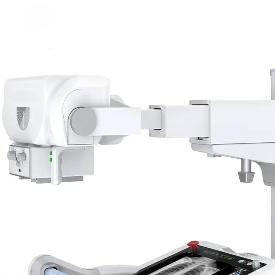 Medical Digital X-ray Diagnostic Equipment 25kw 50kw Mobile Dr X-ray Machine Price