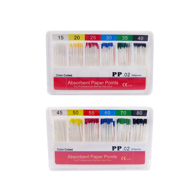 60PCS/ Pack Dental Gutta Percha Points F1 F2 F3 Mix with Scale (YQD3-4)