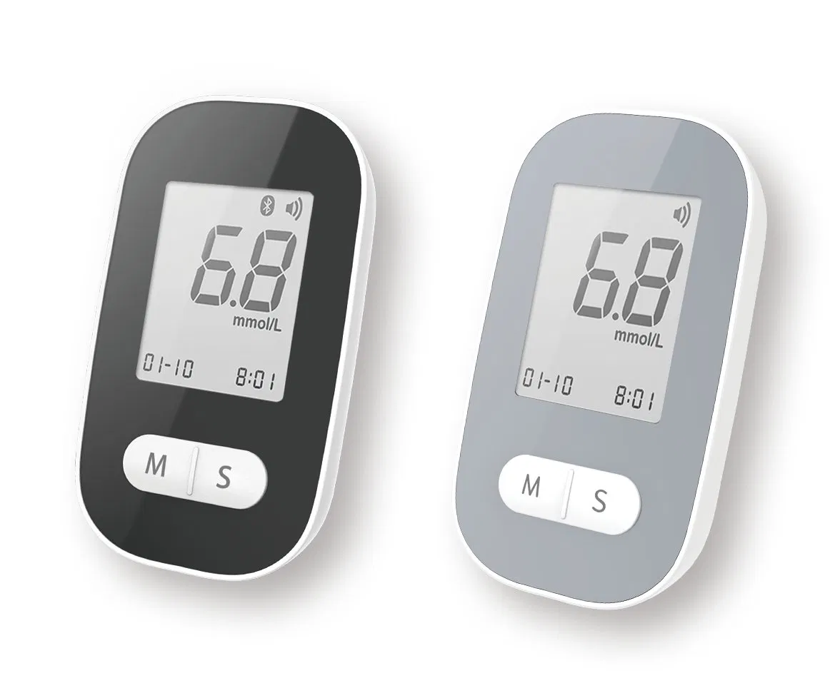 Smart Glucose Monitoring System Accurate Diabetes Management Kit with Test Strips for Home Health