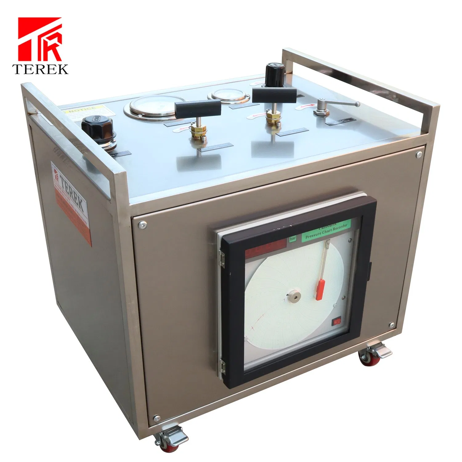 Terek Best Price Pneumatic Hydro Water Testing Pump Laboratory Equipment with Recorder