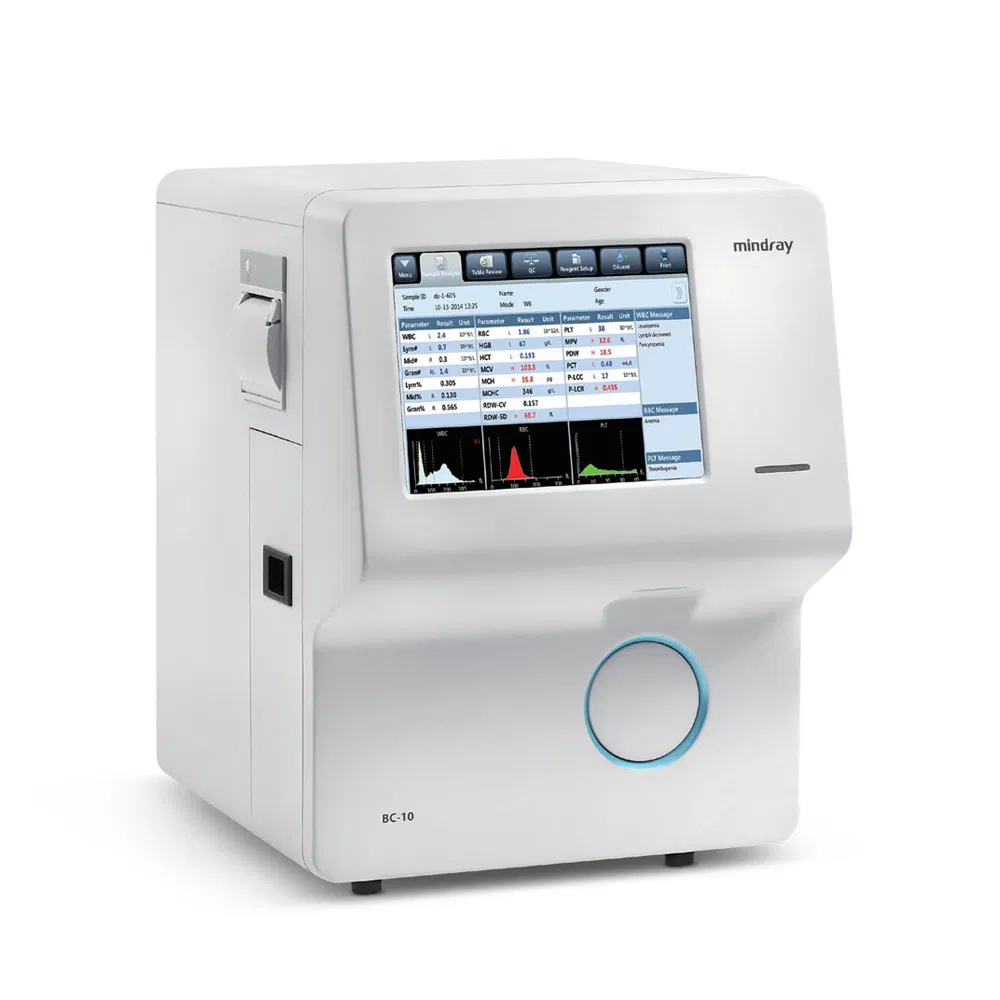 Icen Hot Sale Mindray Bc-10 Auto Hematology Analyzer 3 Parts Blood Analysis System Price