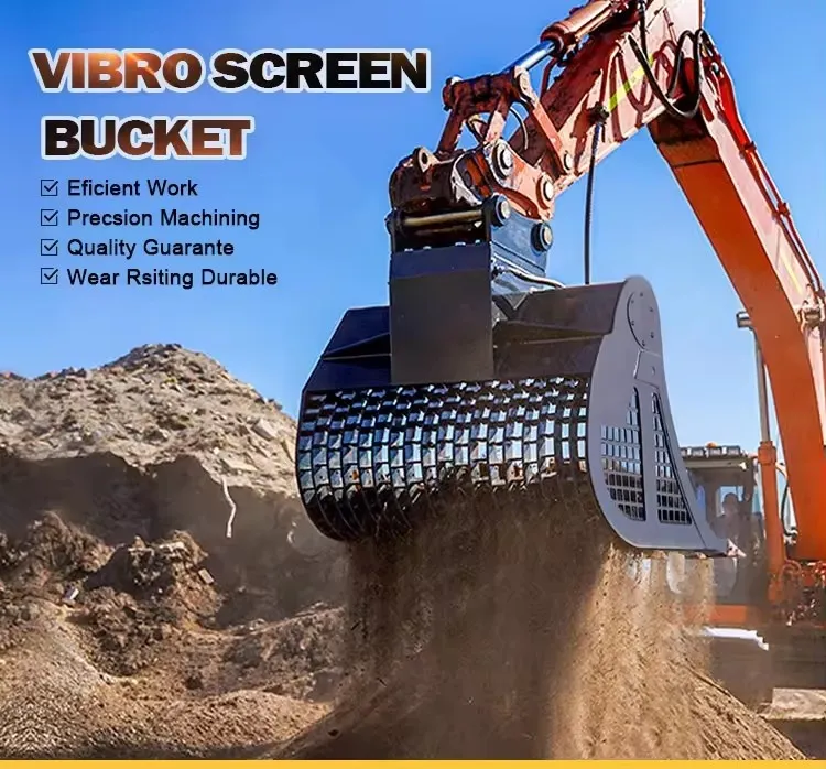 Excavator Mesh Vibrating Screen