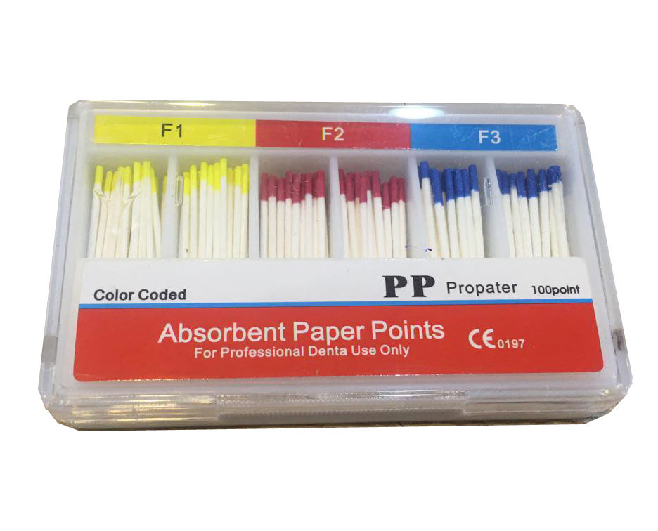 60PCS/ Pack Dental Gutta Percha Points F1 F2 F3 Mix with Scale (YQD3-4)