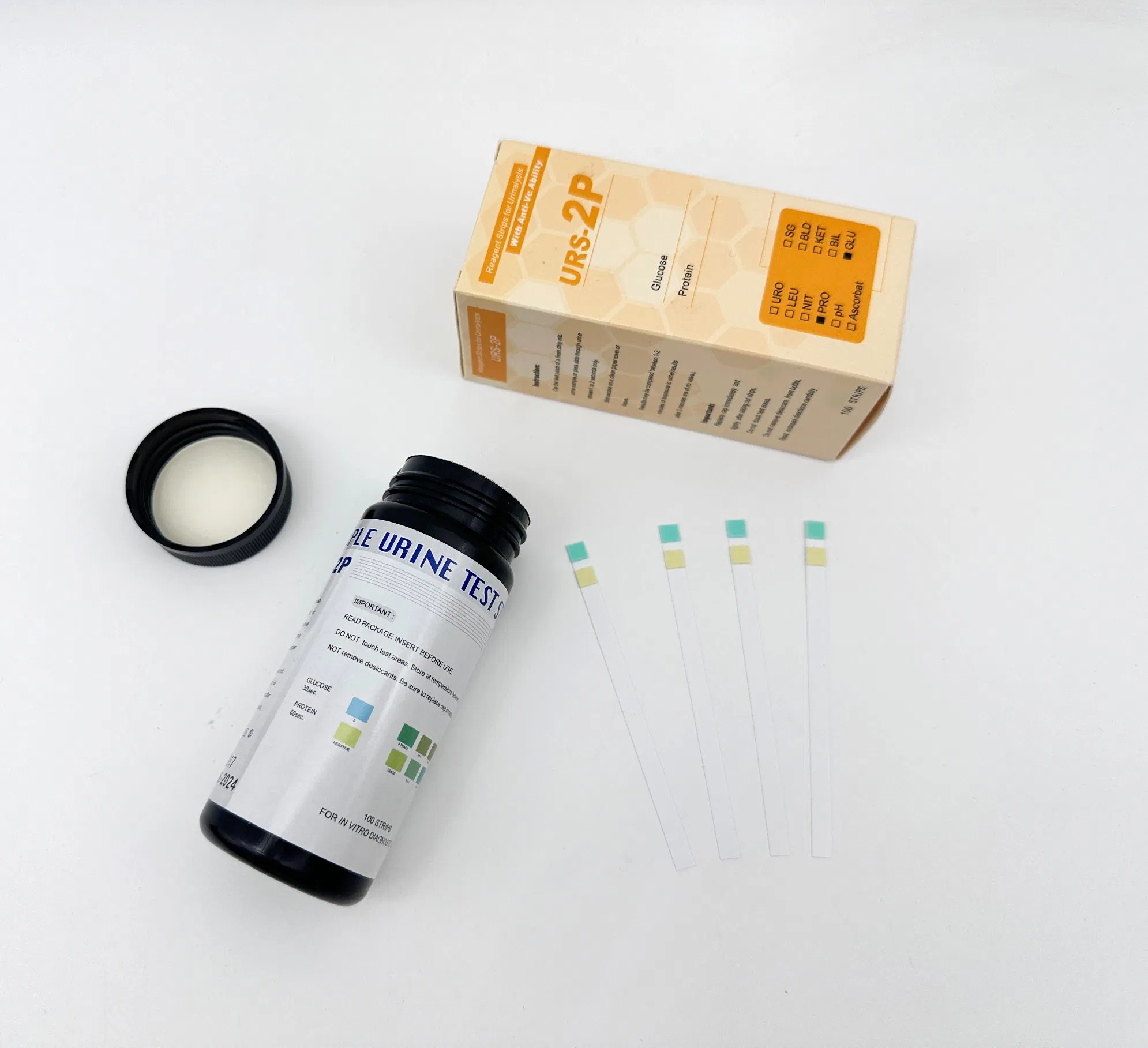Fast Reading Accurate Urinalysis Test Strips for Hospital and Home Health Monitoring