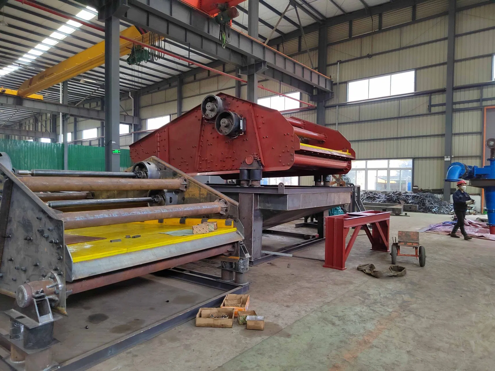 China Suppliers Tyxc Linear Vibrating Screen for Sale with Advanced Screening Technology and Corrosion Resistant Material for Environmental Projects