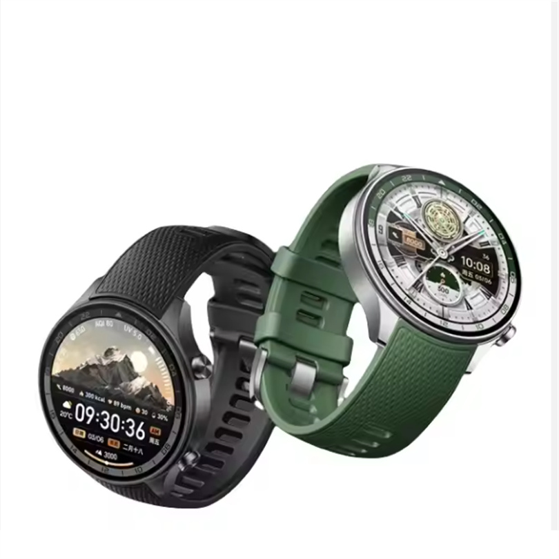 Multiple Sports Modes Voice Assistant 600mAh Health Monitoring Smart Watch