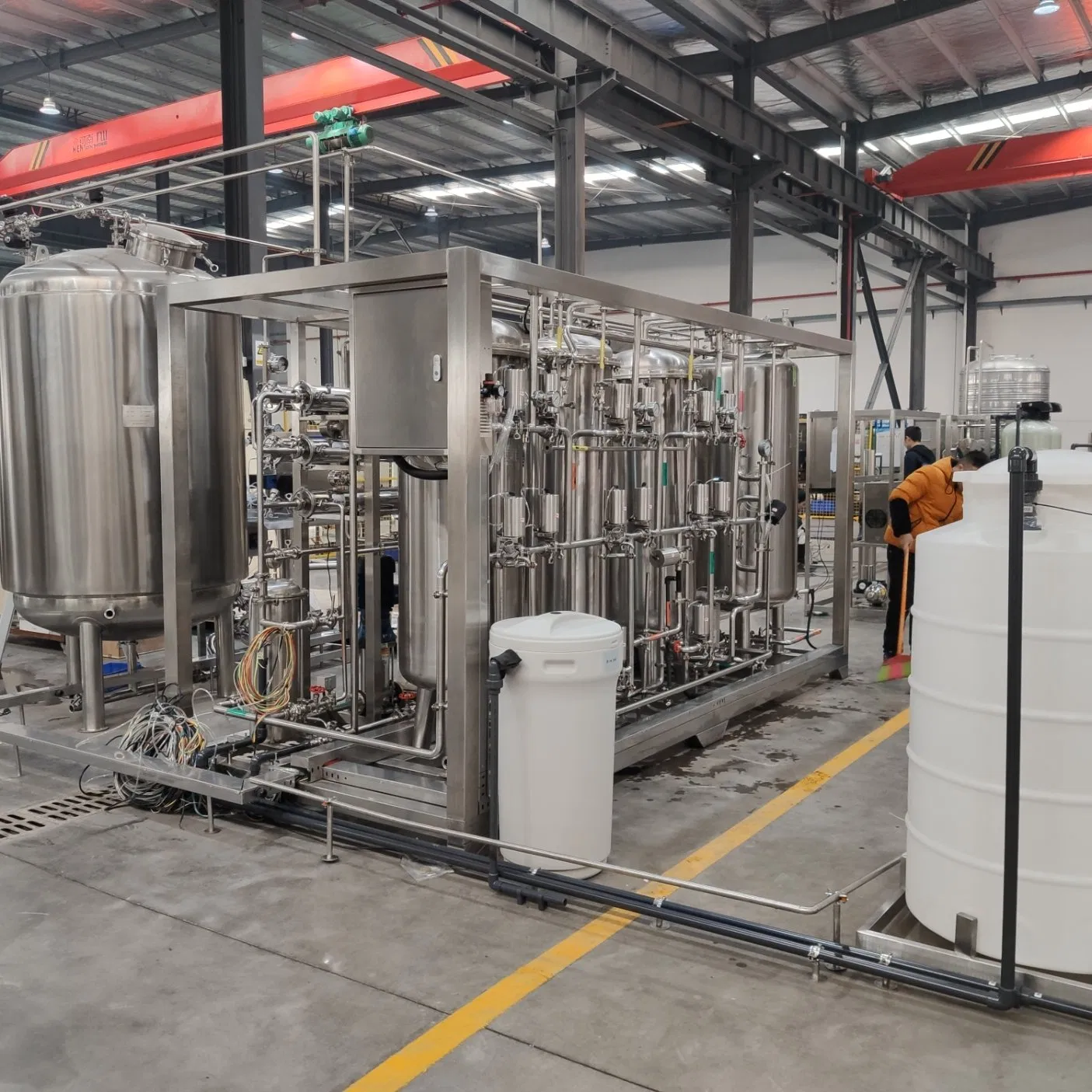 Electropolished 316L Stainless Steel RO System for High-Cleanliness Applications