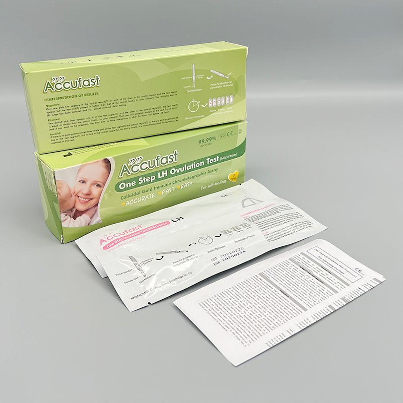 Single-Step Application Ovulation Testing Strips Kit