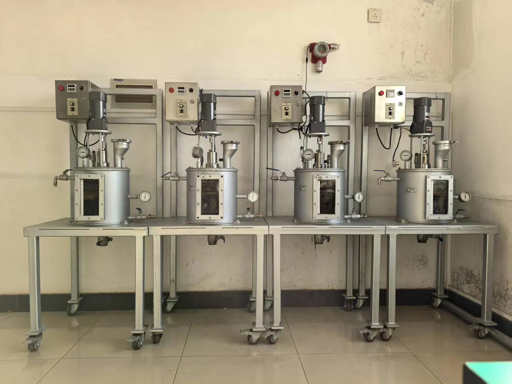 Versatile Anaerobic Fermentation Testing System for Research Laboratories Biogas Digester