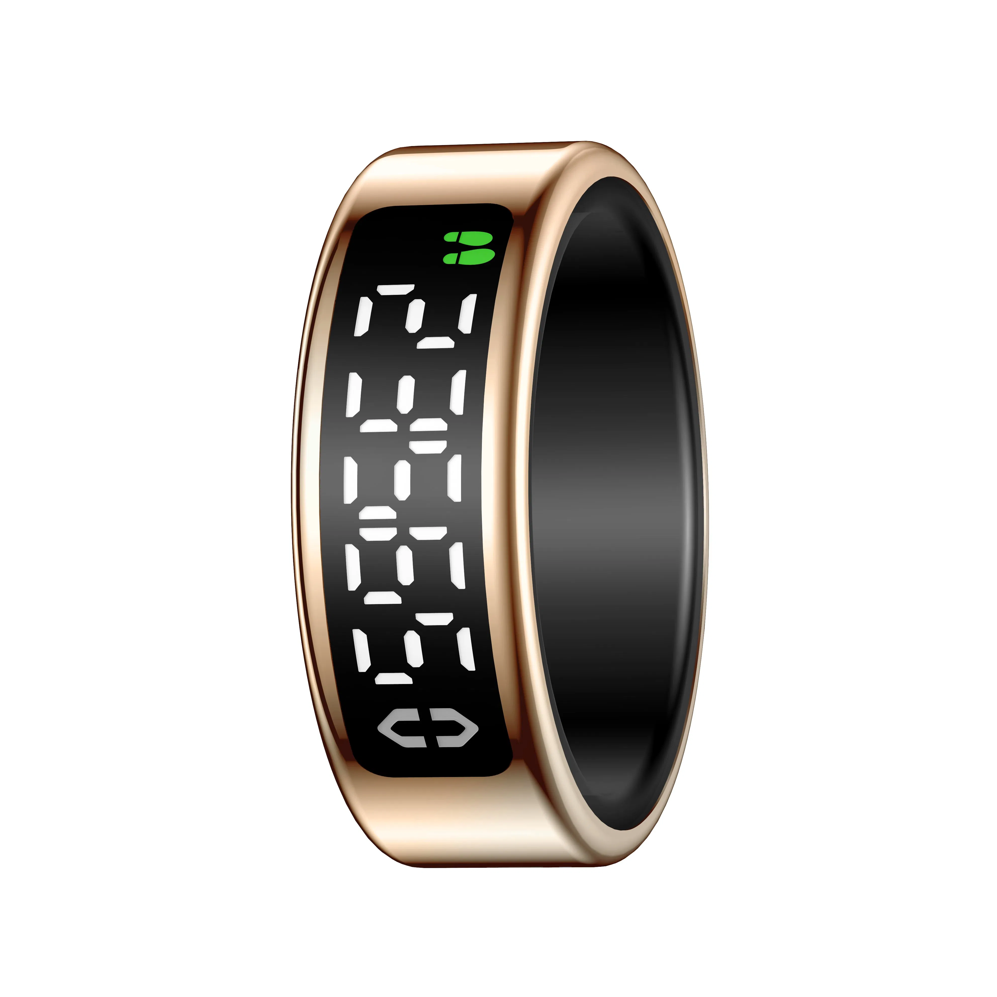 Digital Display APP Control Steps Calorie Counting Heart Rate Oxygen Sleep Monitoring Remote Camera Health Smart Ring