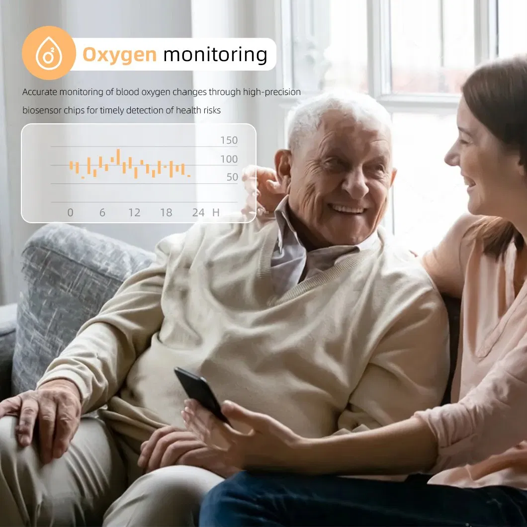 Pensvox Smart Ring Health Monitoring Bluetooth Wireless Ring for Wireless Charging Case with Smart Phones