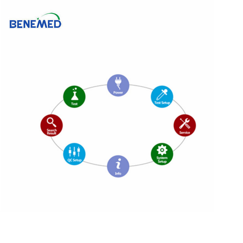 Open System Semi-Automatic Clinical Chemistry Analyze Bch100