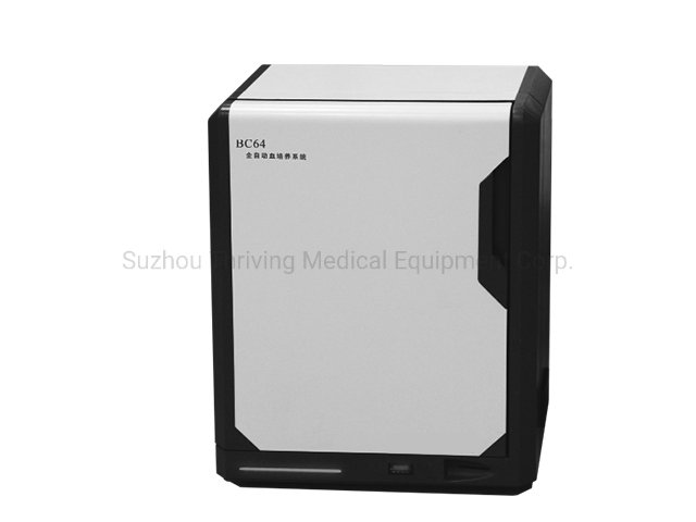 Clinical 64 Position Bacteria Analyzer Fully Automatic Blood Culture System Machine with Cheap Price