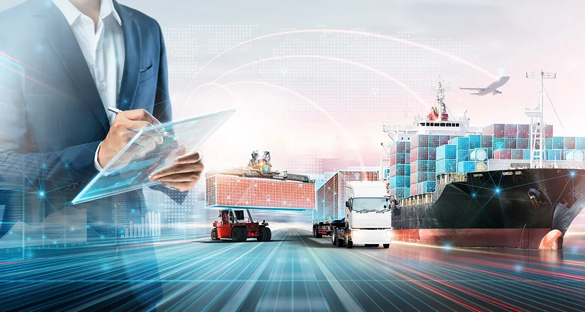 International sea and air door-to-door shipping network covering 80+ port cities
