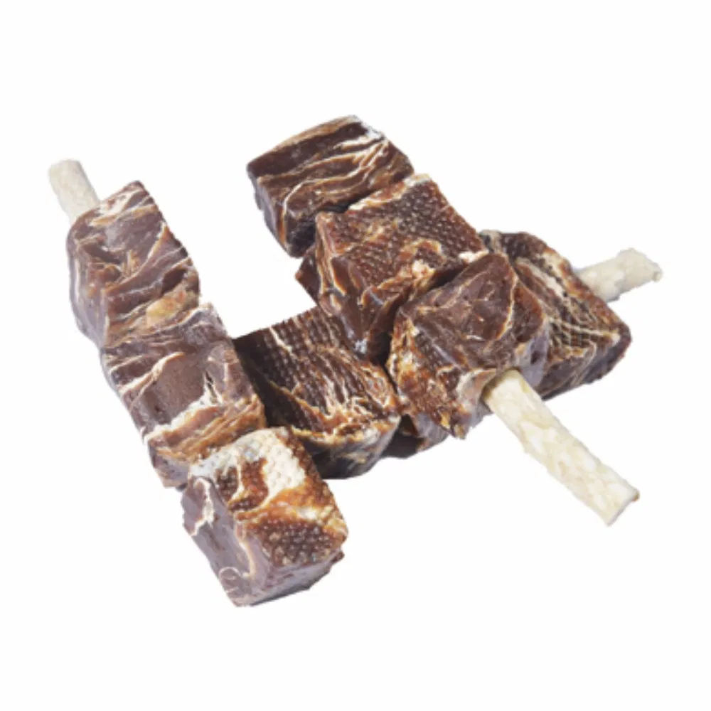 Premium Beef &amp; Cod Marble Slice Pet Snacks Dog Treats with OEM Chews