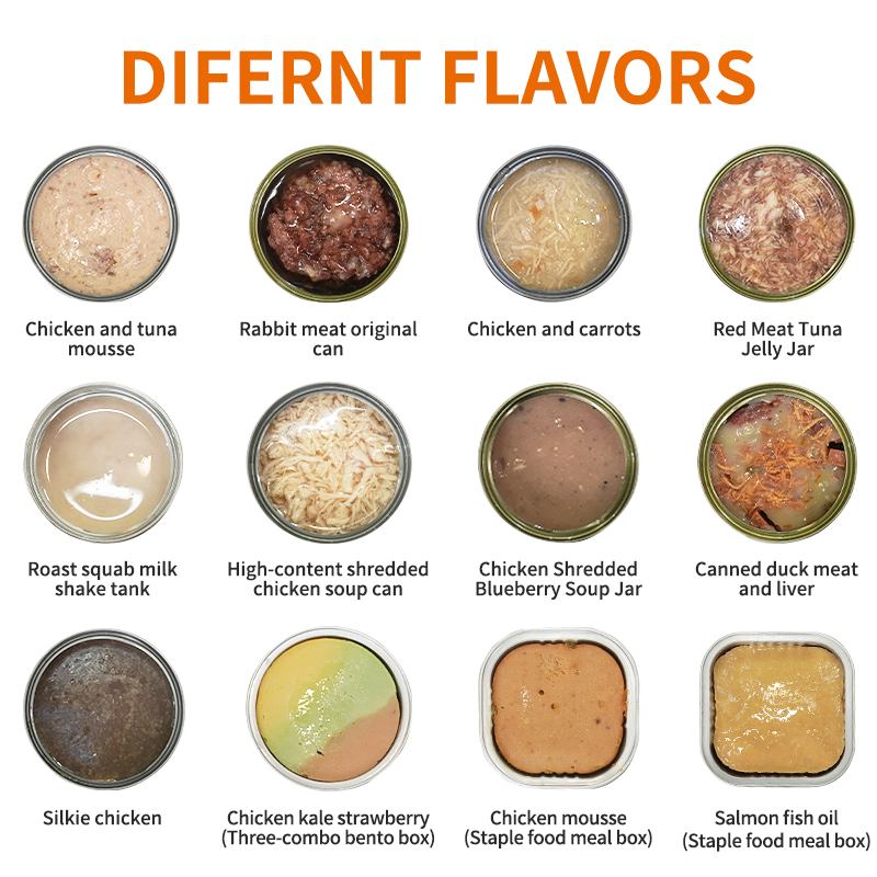 Manufacturer ODM Supplier Gourmet Pet Wet Food Canned Food