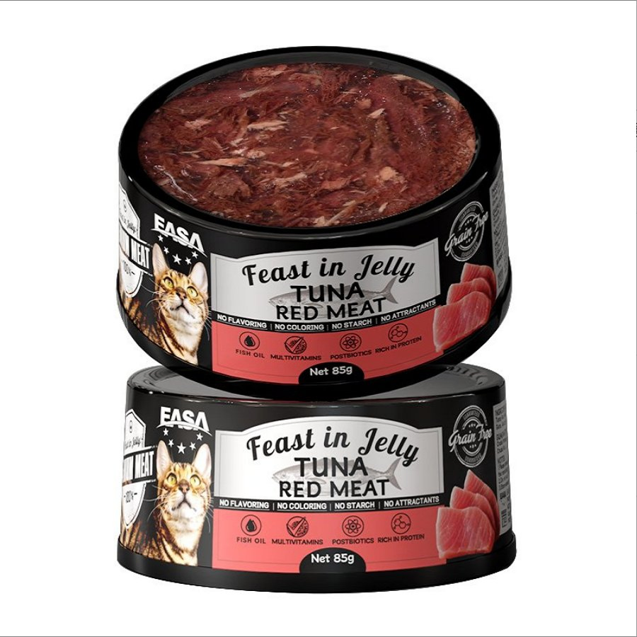 Cat Wet Food Pet Feed Entree Jelly Canned High Palatability Genuine Meat 85g Holistic Meal Organic Healthy Staple Food