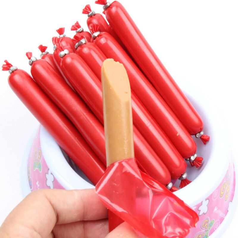 OEM Functional Snack Beef Liver Sausage Pet Treats for Dogs