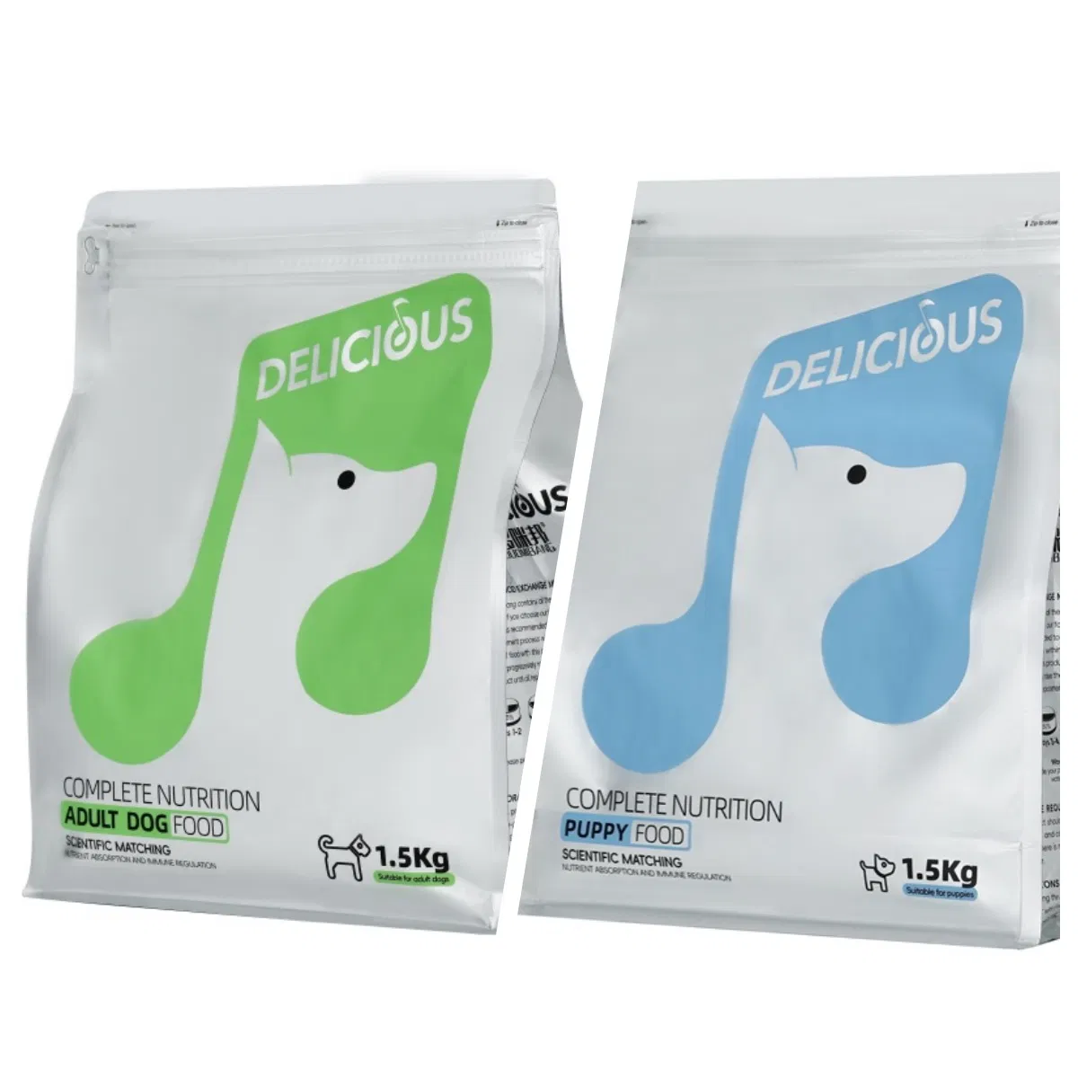 Complete High-Protein Dry Pet Food for Dogs and Cats