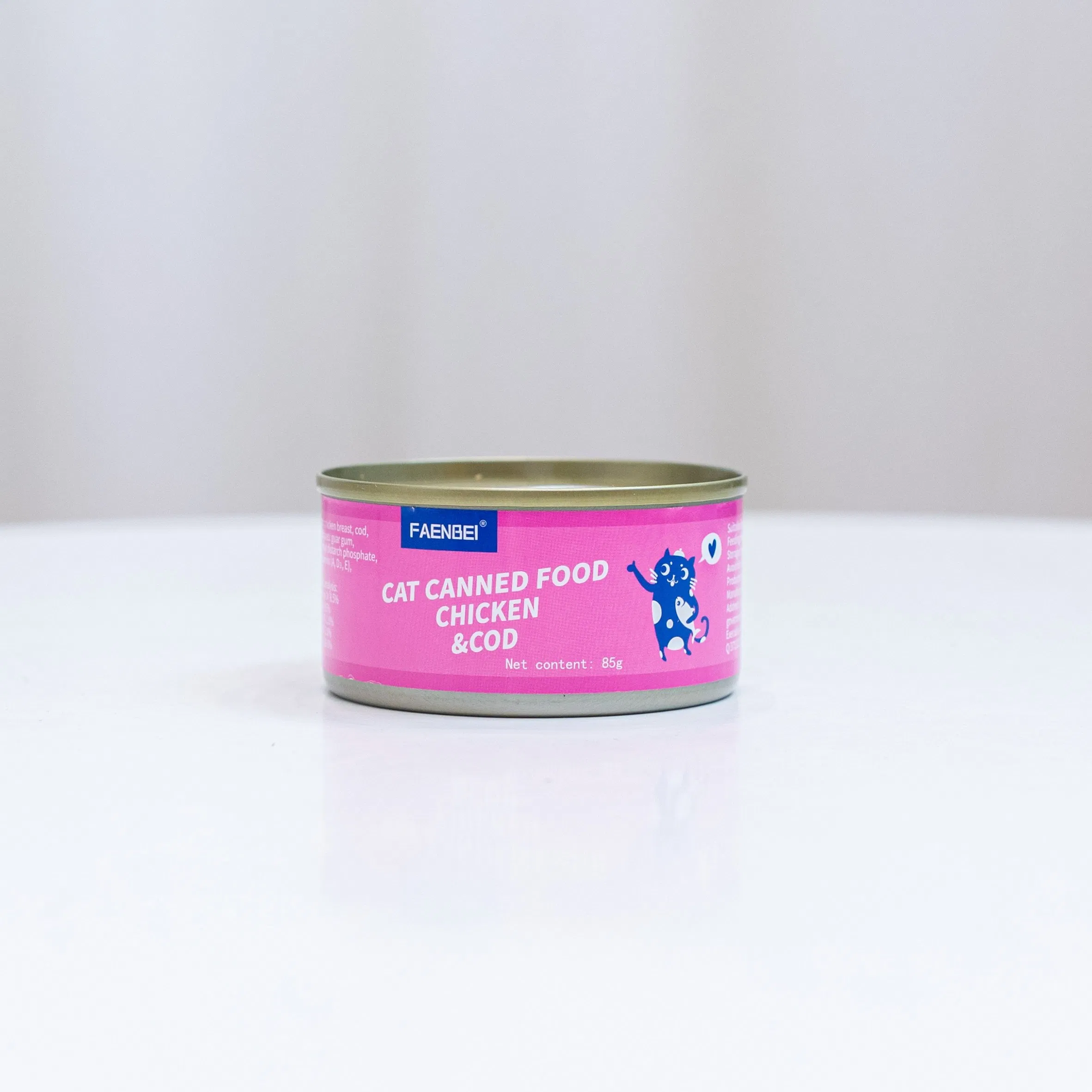 Free Sample 85g/170g Unique Design Jelly and Broth Canned Food Pet Wet Snack