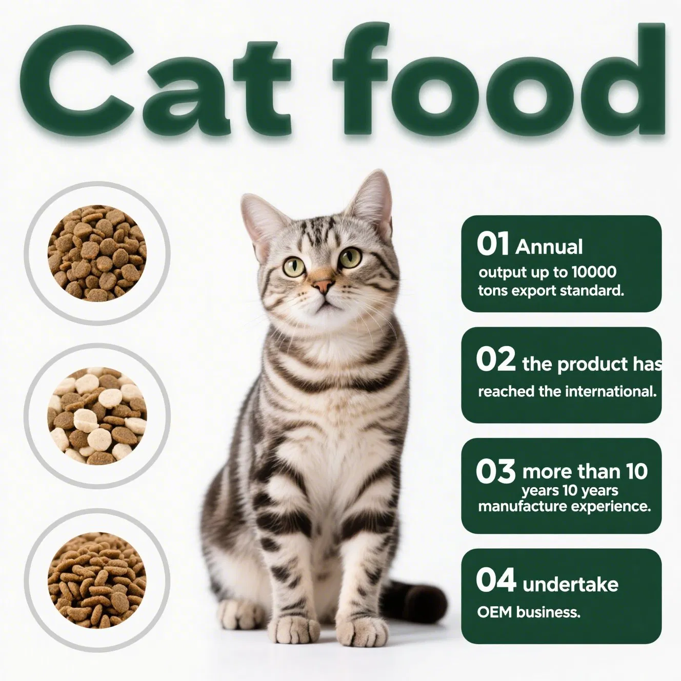 Premium Pet Food, All-Natural Ingredients – Complete Nutrition for Cats of All Ages