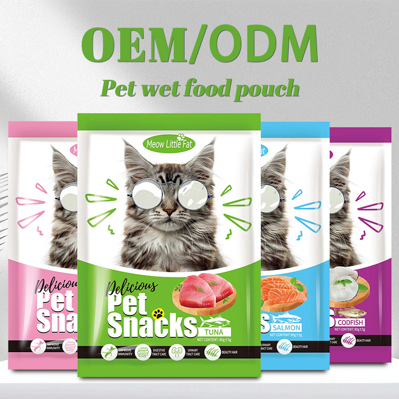 Pure Natural Creamy Mousse Makanan Kucing Pet Snacks Pouch Cat Treat Food