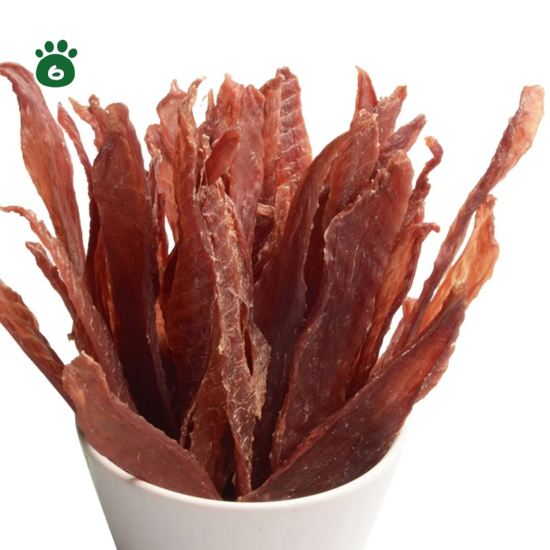 Organic Duck Meat Strips for Dogs-High Protein, Teeth Cleaning, Digestive &amp; Skin Health, 18-Month Shelf Life, Wholesale Bulk Pack Pet Food