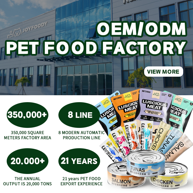 Wholesale Canned Cat Wet Food High Protein Dog Food Snack Pet Ham Sausage Cat Food Chicken Duck Pigeon Beef Cat Lunch Box