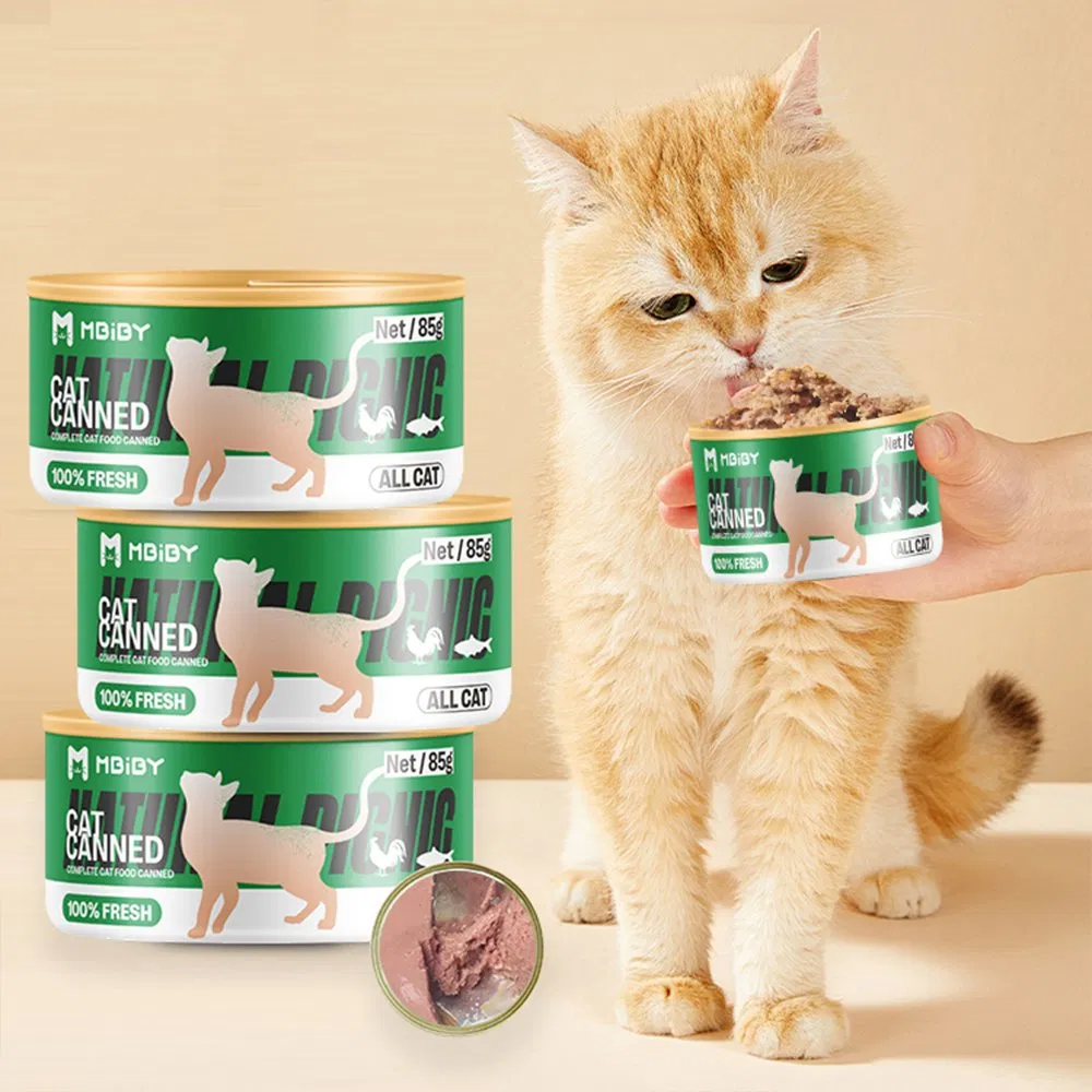 Cat Wet Food Cat Snacks Private Label Canned Cat Treats/Pet Food Dog Food Supplier