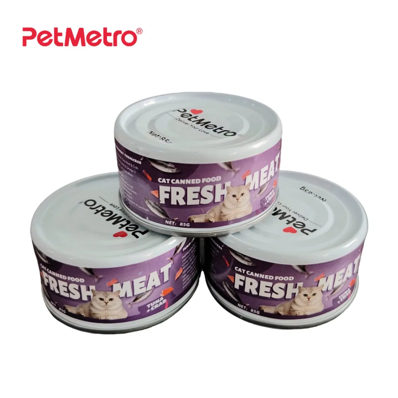 Natural Fresh Meat Nutrition Designed for International Buyers Requiring Bulk Stock Net 85g China Pet Food Supplier