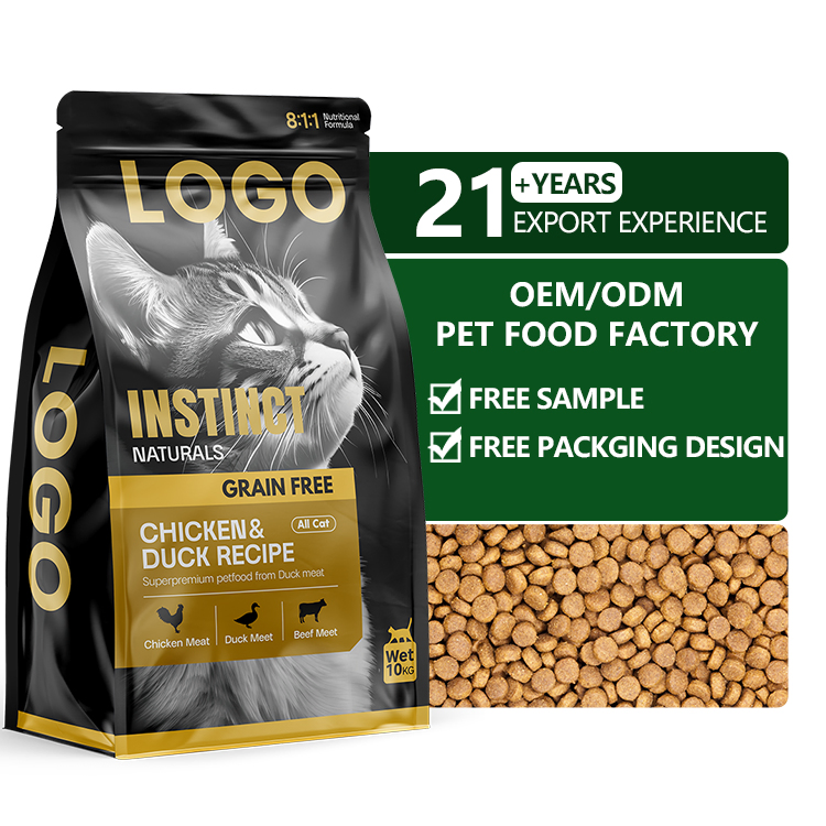 Pet Product Supplier Organic Dry Cat Food 10kg Private Brand High Nutrition Dry Cat Food