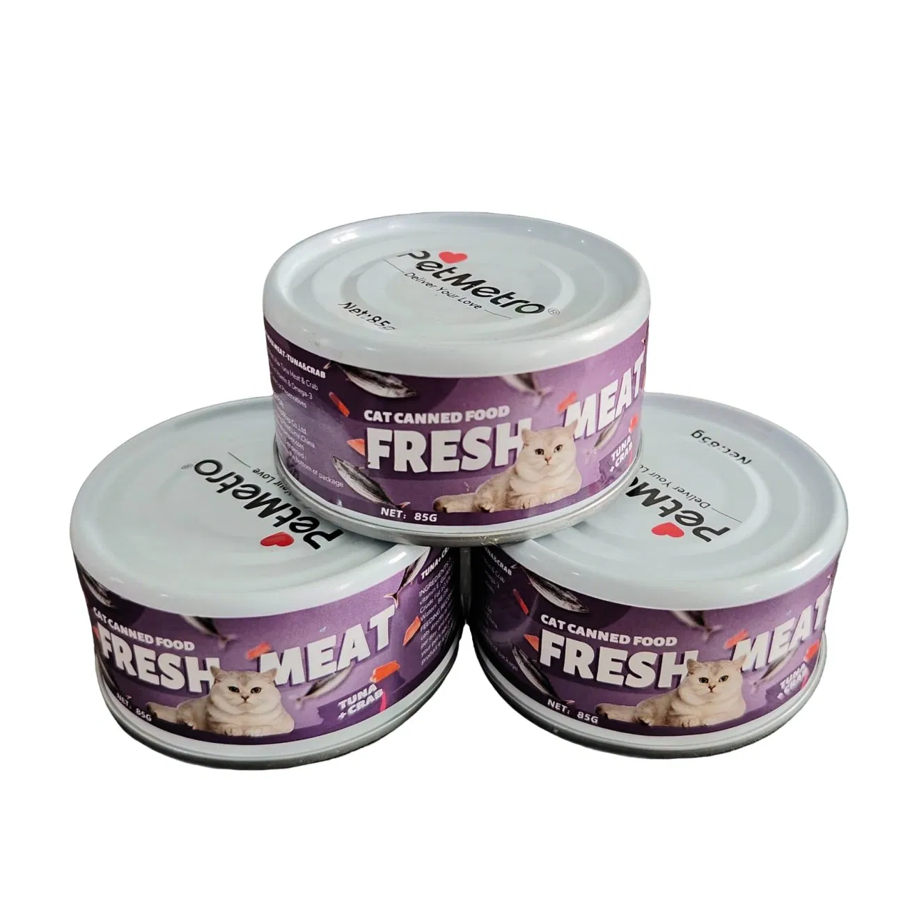 Premium Fresh Meat Recipe with Pure Natural Ingredients Net 85g Per Can Designed for Wholesale Buyers Wet Pet Food