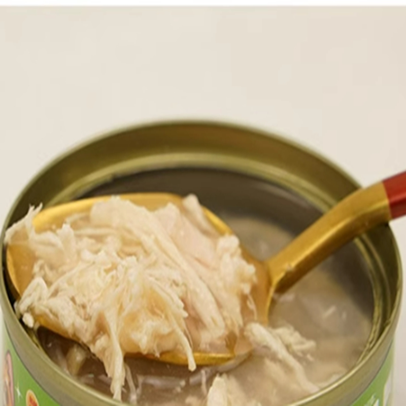 Pet Daily Snacks Canned Chicken Breast Pet Food, Natural Chicken Breast for Pet Eating