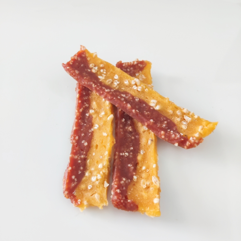 Organic Duck Wheat Oat Long Strips Pet Food for Dog Cat Snacks