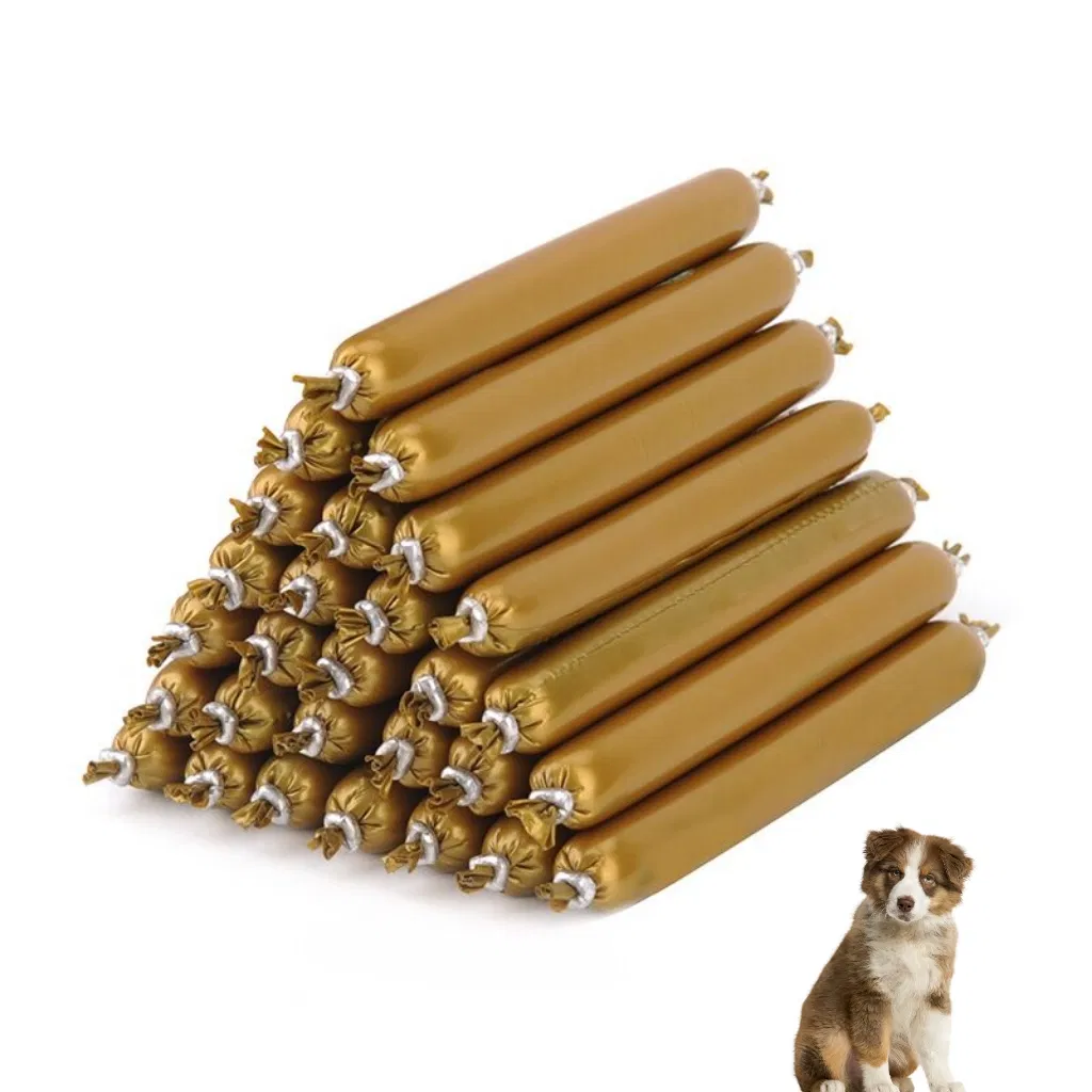 OEM Functional Snack Beef Liver Sausage Pet Treats for Dogs