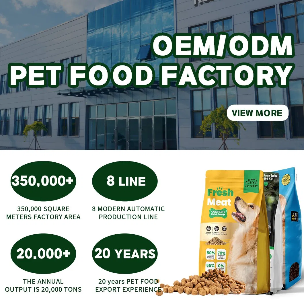 Free Samples Various Flavors OEM Healthy Easy Preserve Hypoallergenic Pet Dry Dog Food