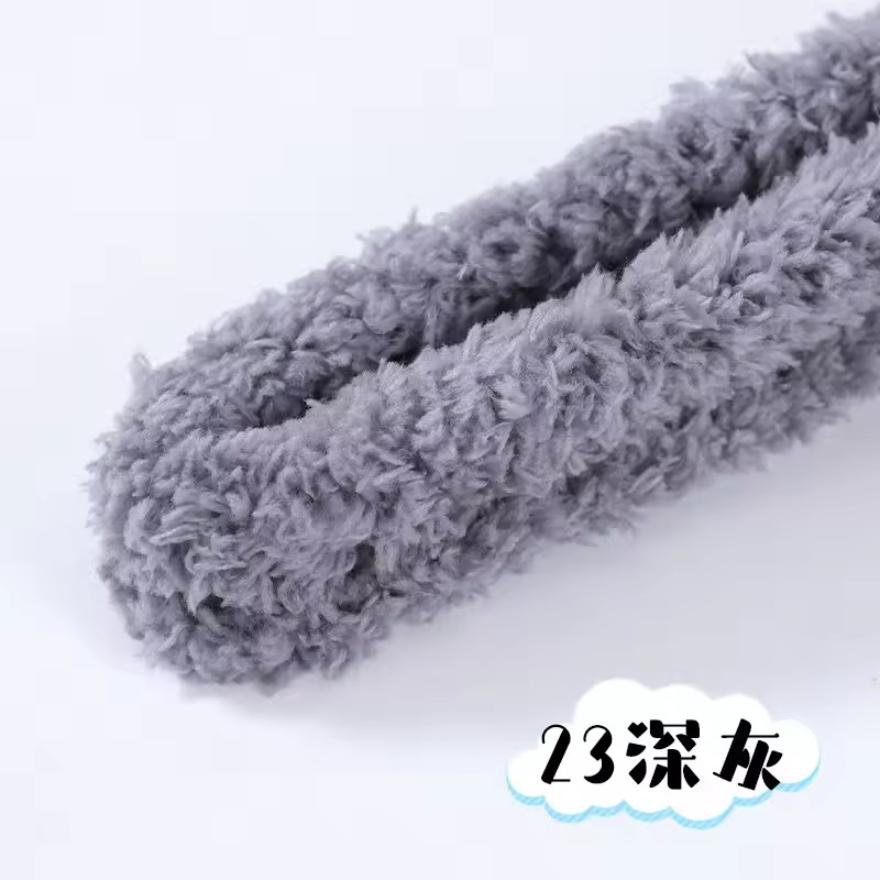 Wholesale DIY Craft Materials 20mm Thick Plush Root and Embroidered Cotton for Puppy Doll Making