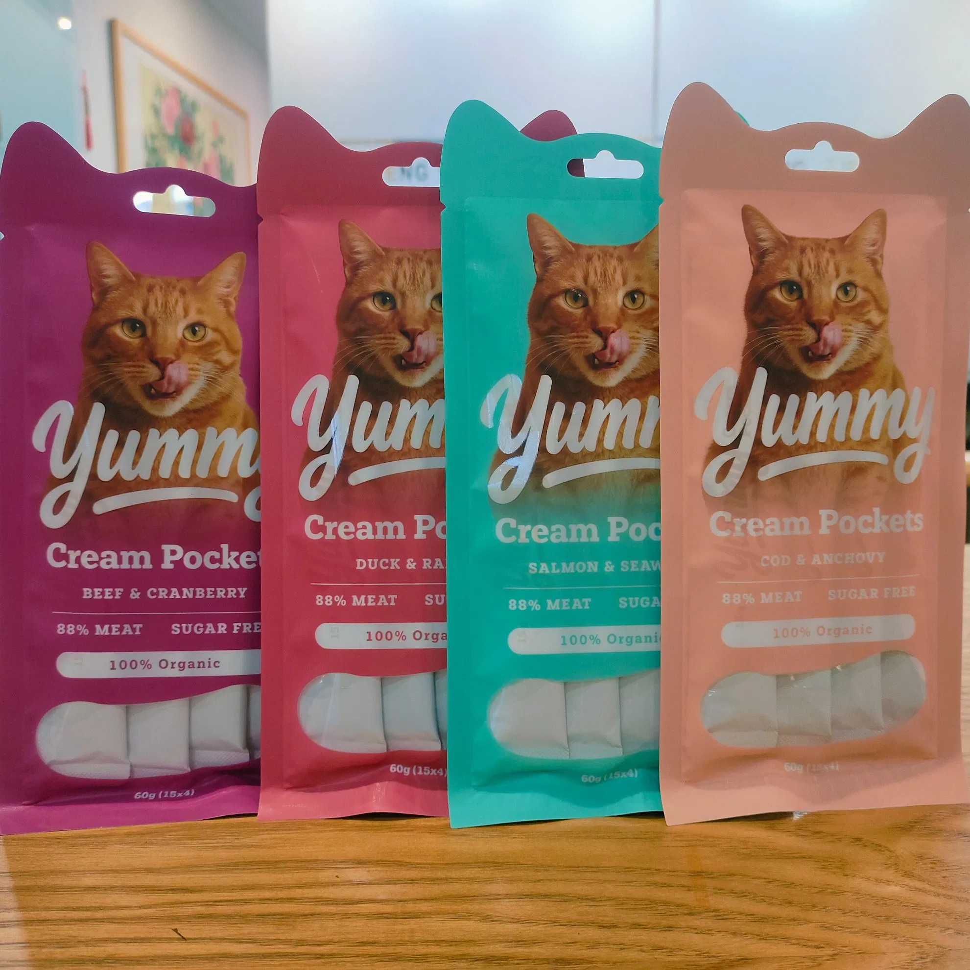 Premium Wet Cat Food Dog Creamy Treats Pet Animal Feed Food Supply