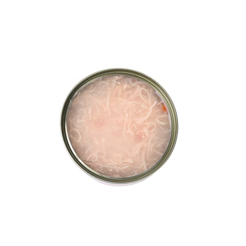 OEM Hot Selling Premium 170g Organic Tuna Canned Food Cat Wet Food Cat Treats Pet Food Pet Treats