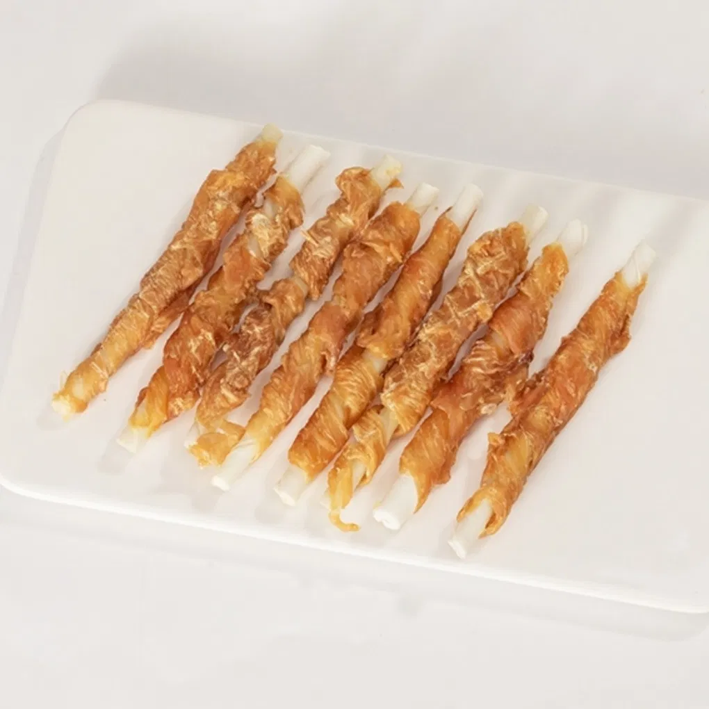 Vet - Recommended Chicken - Wrapped Sweet Potato Pet Treats for Dog and Cat