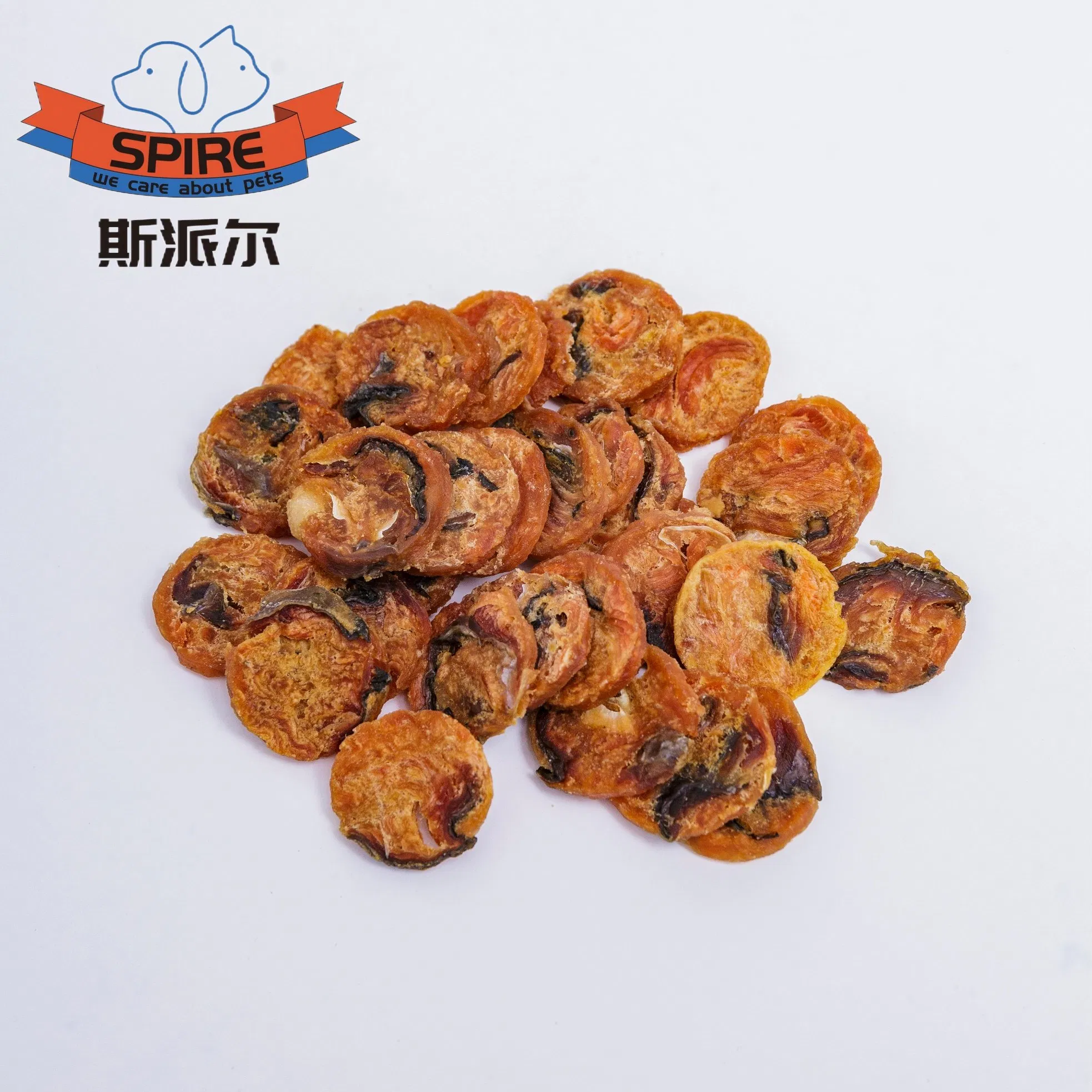 Wholesome Bite-Sized Salmon Chips Dog Food for Senior Pet Snacking