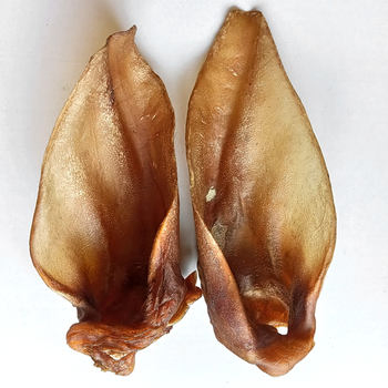 Bulk Rabbit Ear Pet Treats Freeze-Dried with Hair for Dental Health in Custom Packaging