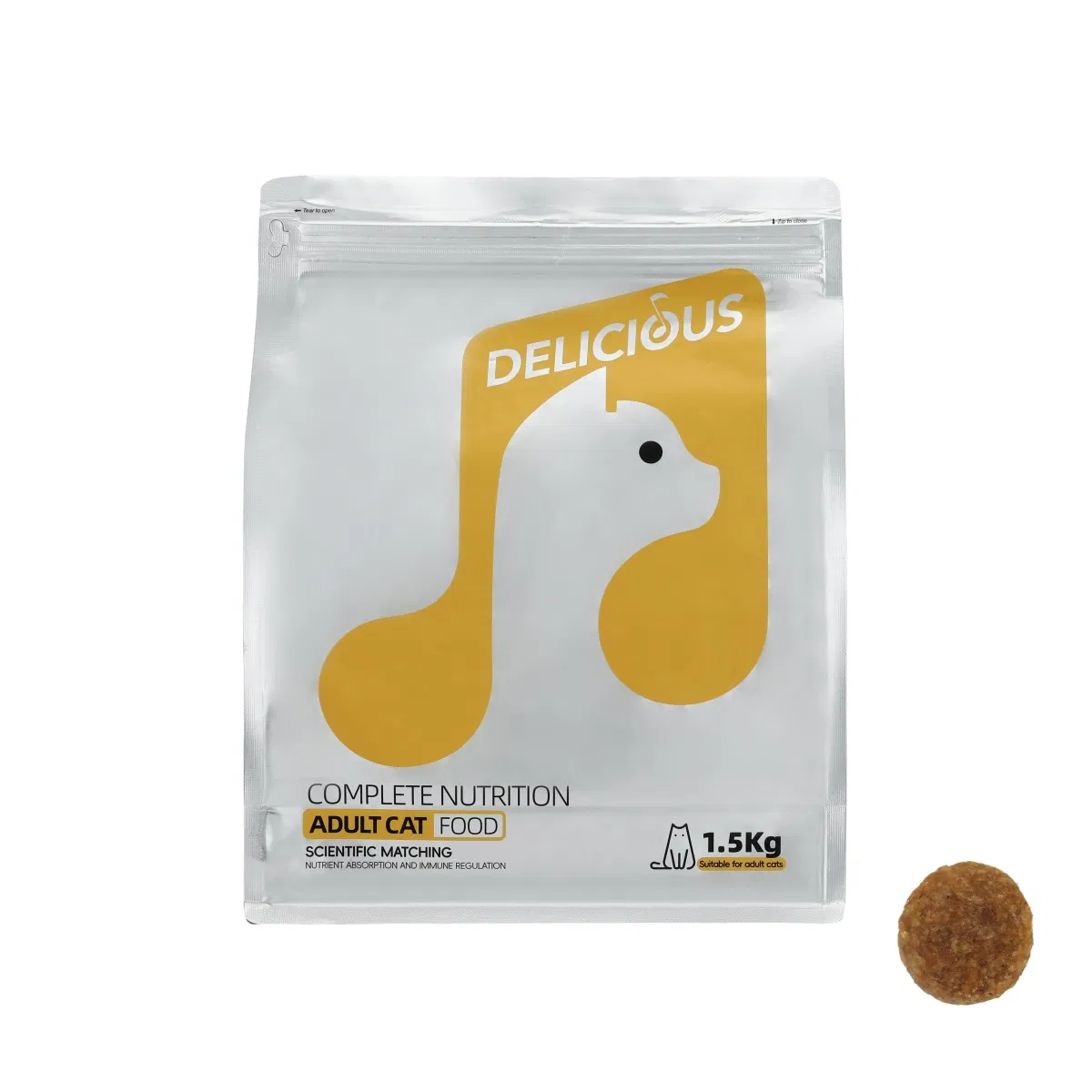 Complete High-Protein Dry Pet Food for Dogs and Cats