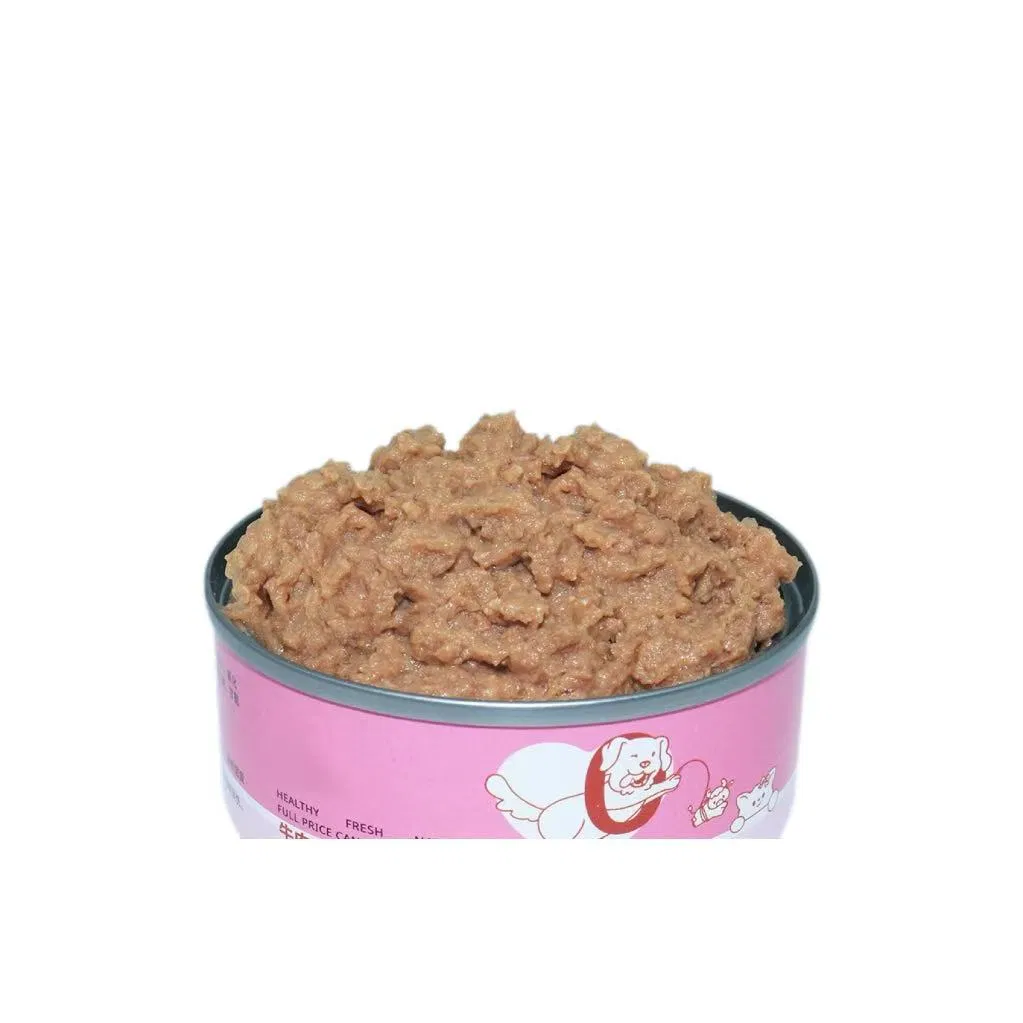 OEM Factory Supply Premium High Protein Balanced Nutrition Chicken / Tuna / Beef / Cod / Duck / Sea Snack / Fish Broth Sea Canned Pet/Cat Wet Food