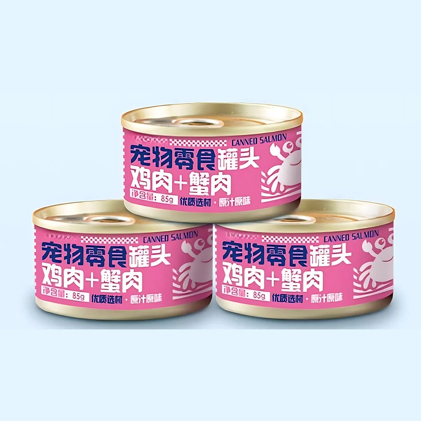 Gourmet Chicken and Duck Pate Wet Cat Food with Added L Carnitine for Healthy Weight Management