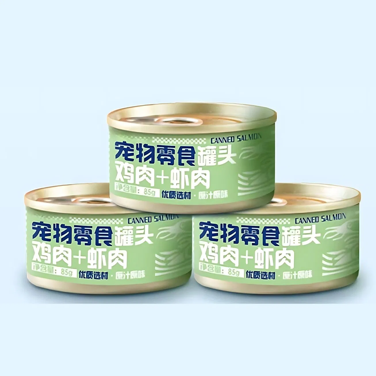 Gourmet Chicken and Duck Pate Wet Cat Food with Added L Carnitine for Healthy Weight Management