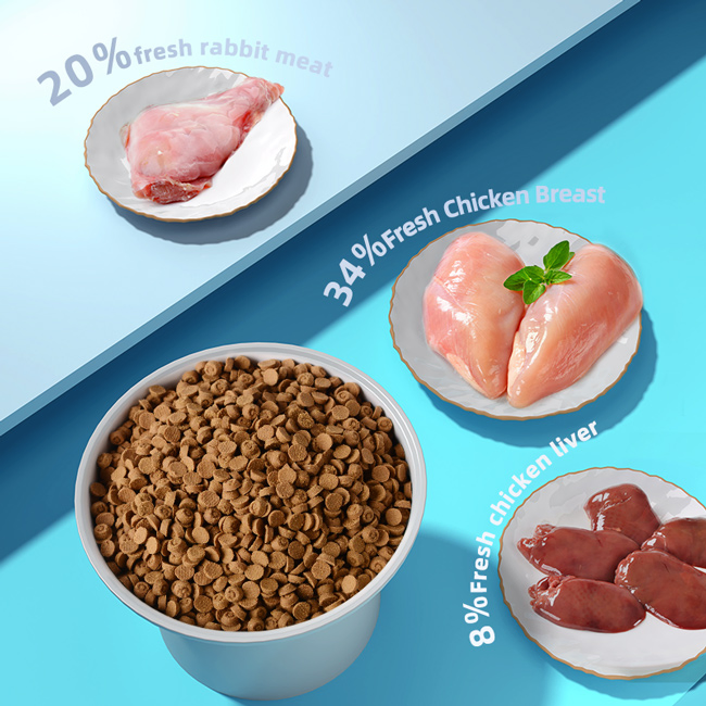 42% Protein Limited Ingredient Advanced Formula New Arrival Factory Wholesale Premium Dry Staple Food Cat Food